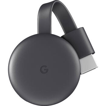 Google Chromecast (3rd Generation) - Charcoal Grey