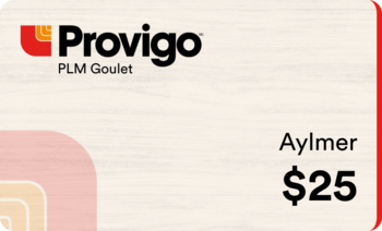 $25 Provigo Gift Card