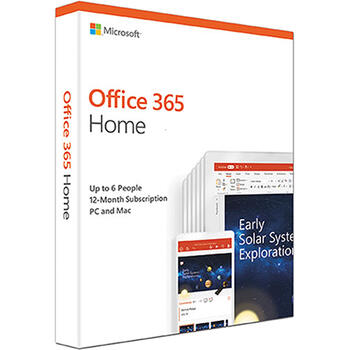 Microsoft Office 365 Home 2019 - 12 Month Subscription - 6 People 